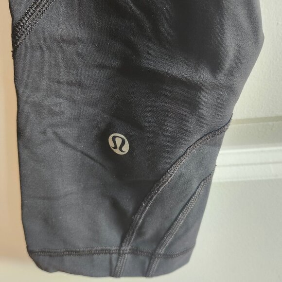 Black lululemon capris - Picture 2 of 3